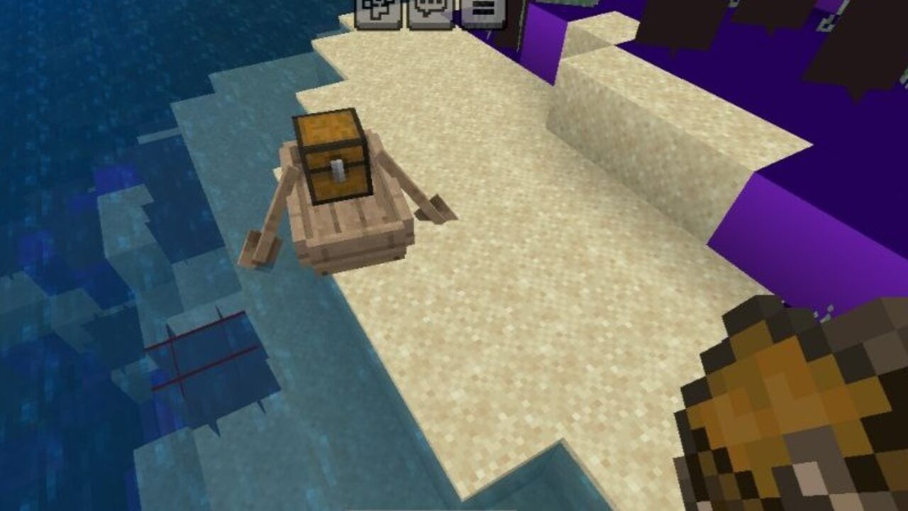 Boat from Rustic Agriculture Mod for Minecraft PE