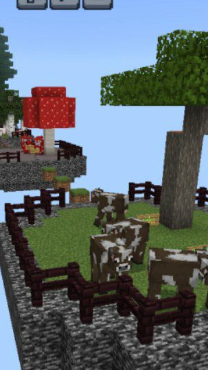 Challenge from Parkour Islands Map for Minecraft PE