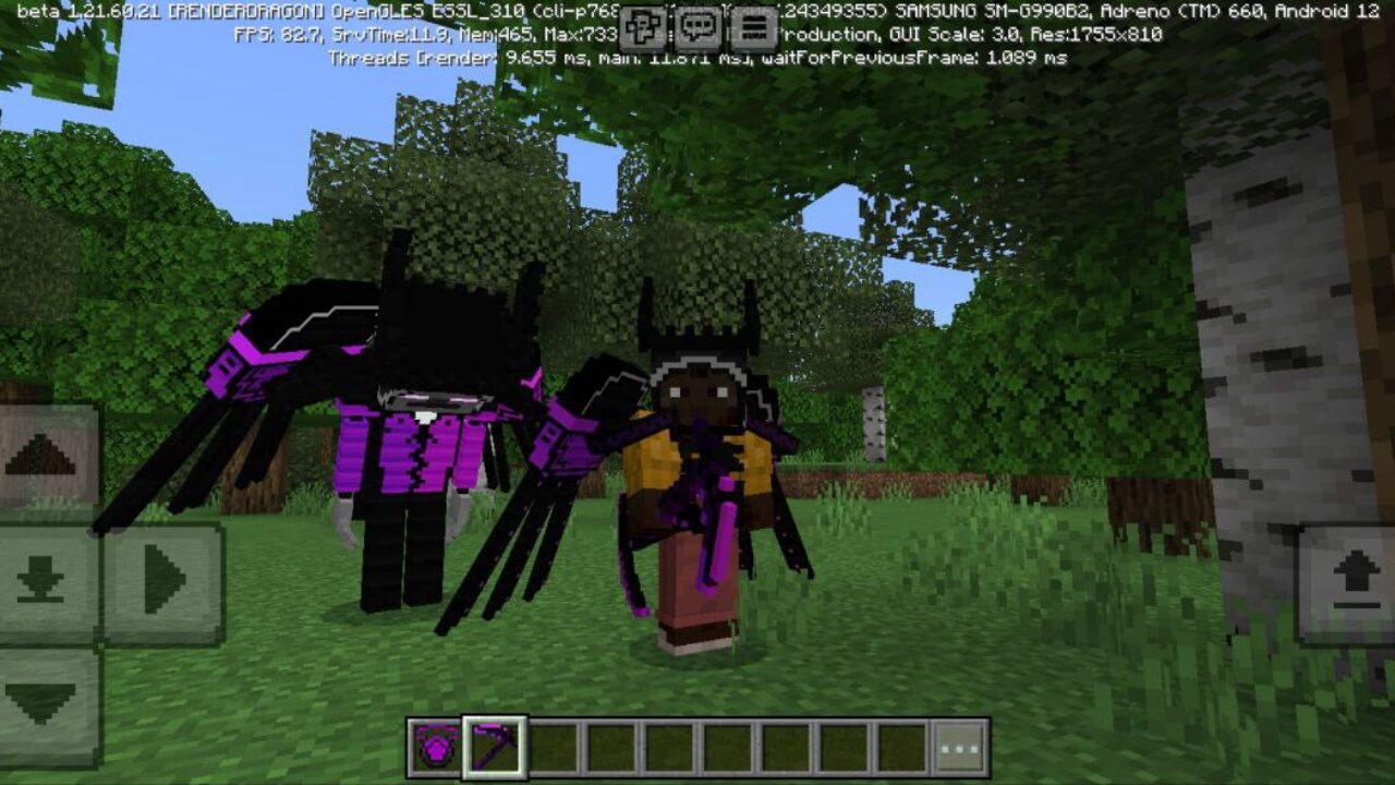 Cyber from Valkyries Mod for Minecraft PE