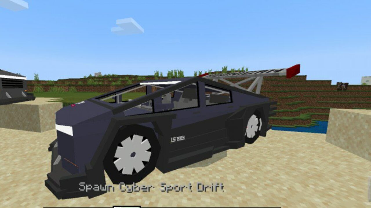 Drift from Cyber Sport Mod for Minecraft PE