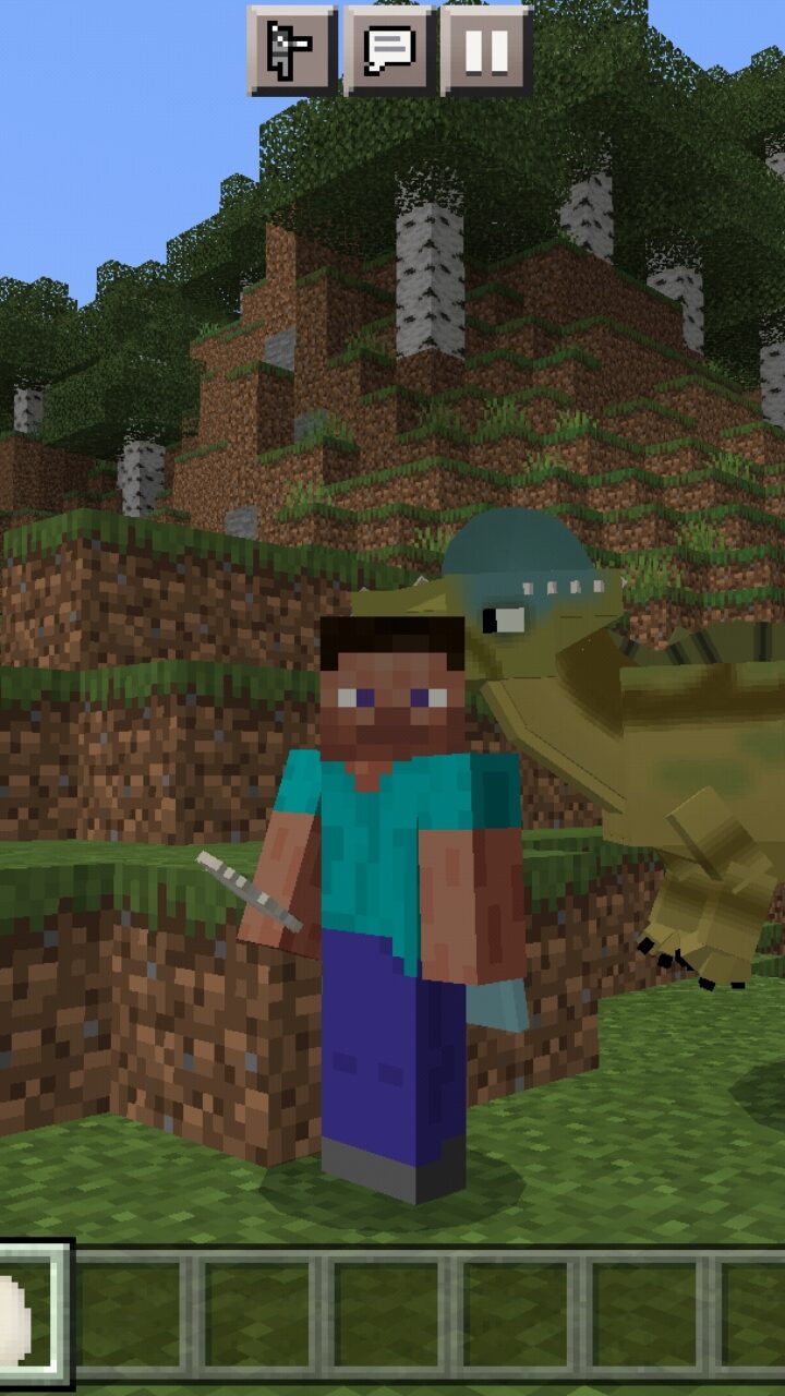 Enemy from Dino Mod for Minecraft PE