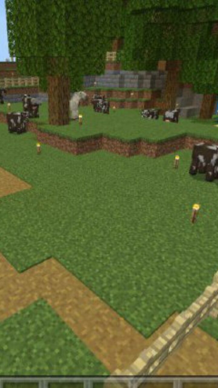 Farm from Coastal Village Map for Minecraft PE