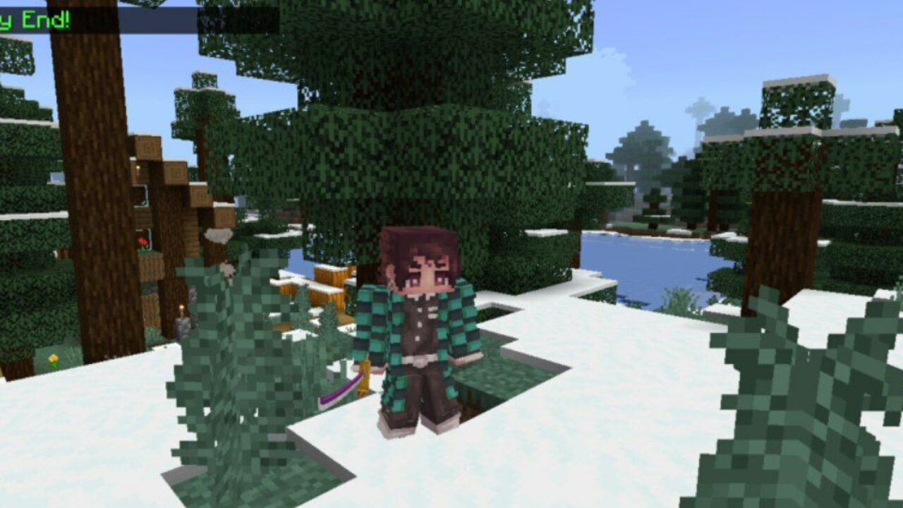 Finally End from Anime Blades Mod for Minecraft PE