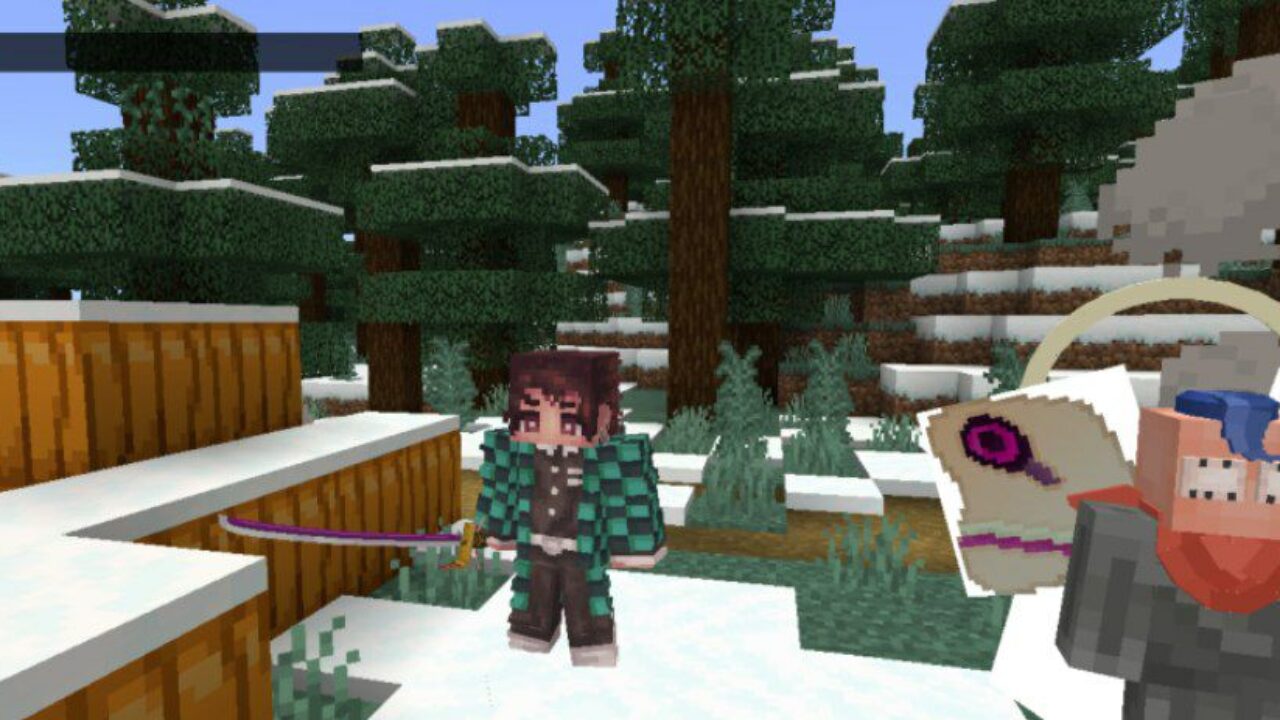 Ksitigarbha from Anime Blades Mod for Minecraft PE