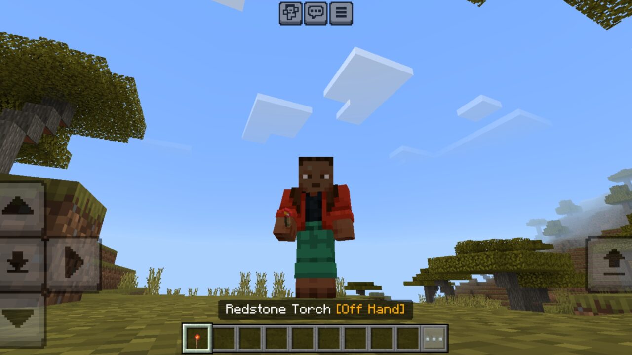 Off Hand from Torch Mod for Minecraft PE