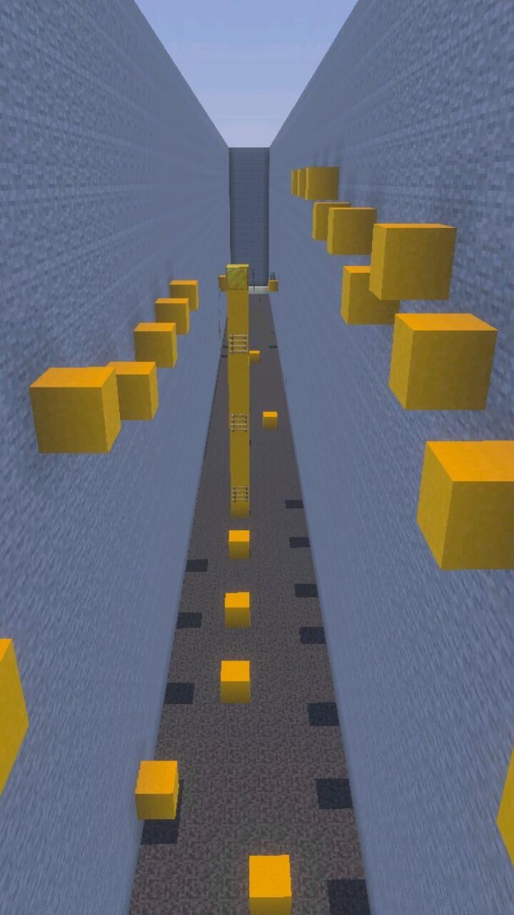 Jump from Parkour Challenge Map for Minecraft Bedrock