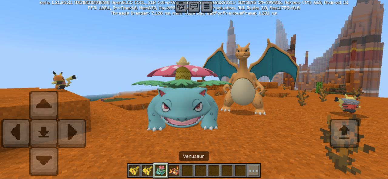 Download Pokemon Mod for Minecraft Bedrock Edition