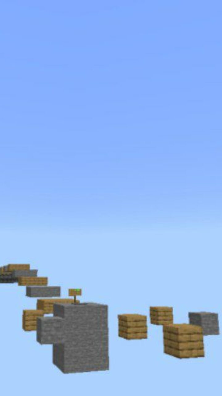 Second Level from Parkour Islands Map for Minecraft PE