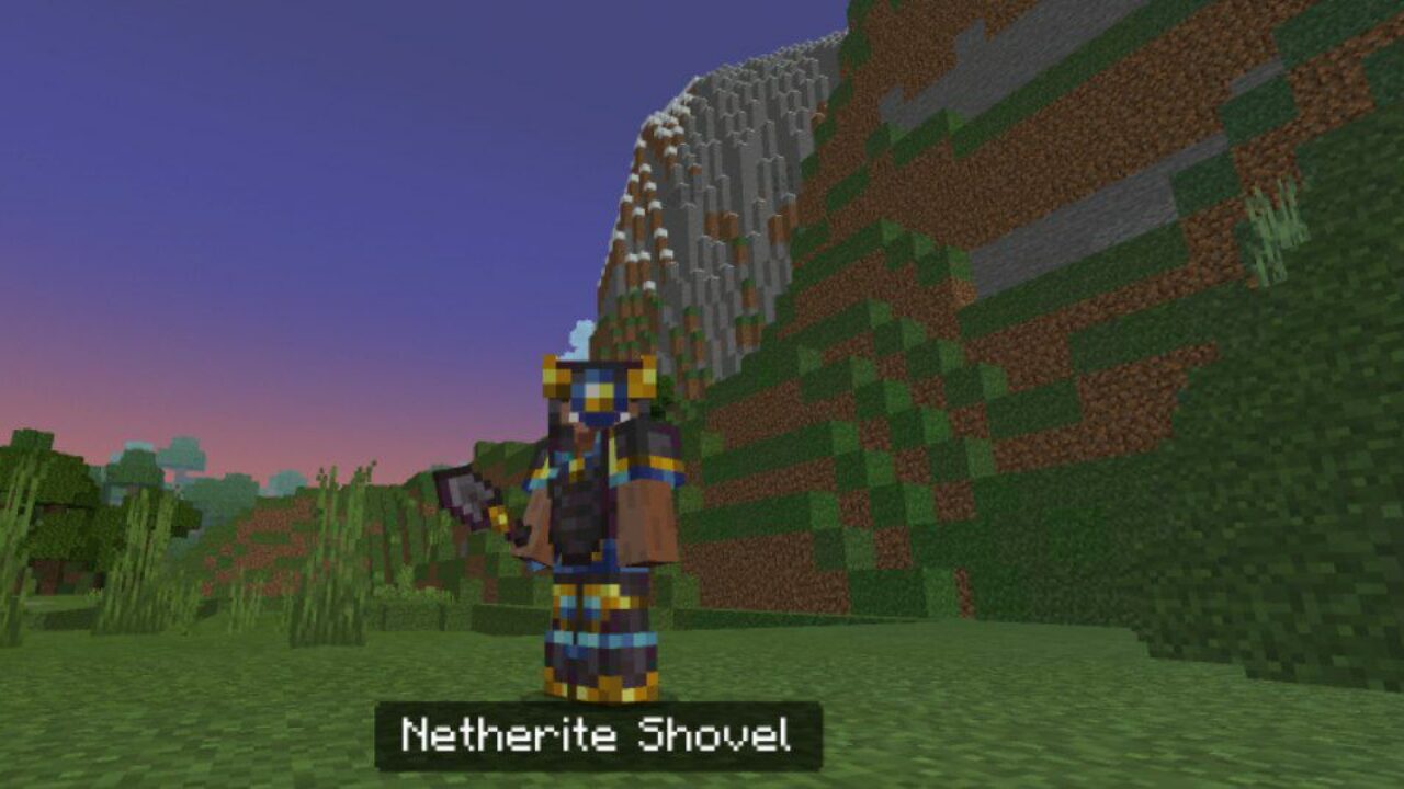 Shovel from Volcanic Texture Pack for Minecraft PE