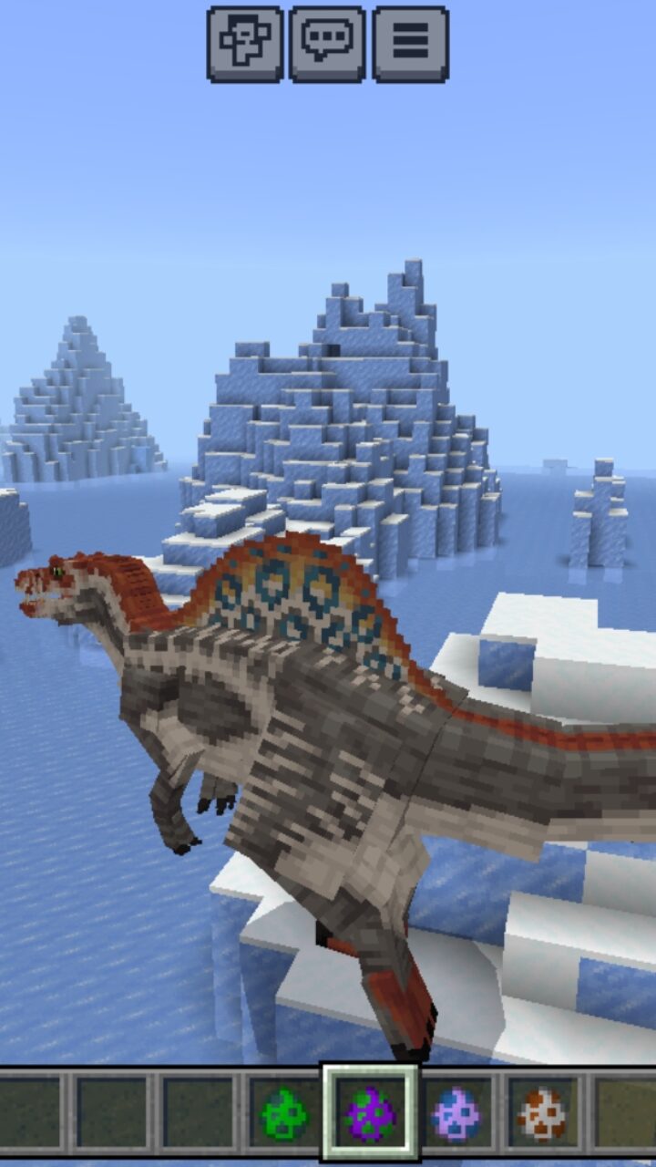 Spinosaurus from Dino Mod for Minecraft PE