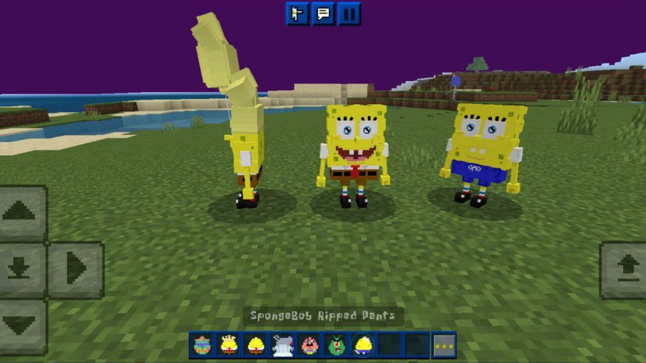 Spongebob mod for Minecraft PE