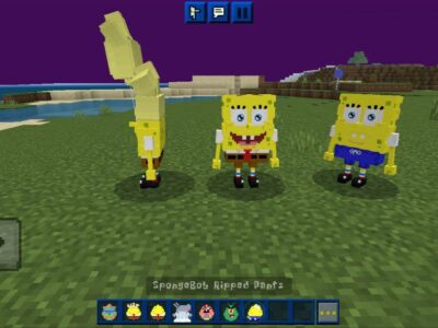 Spongebob mod for Minecraft PE