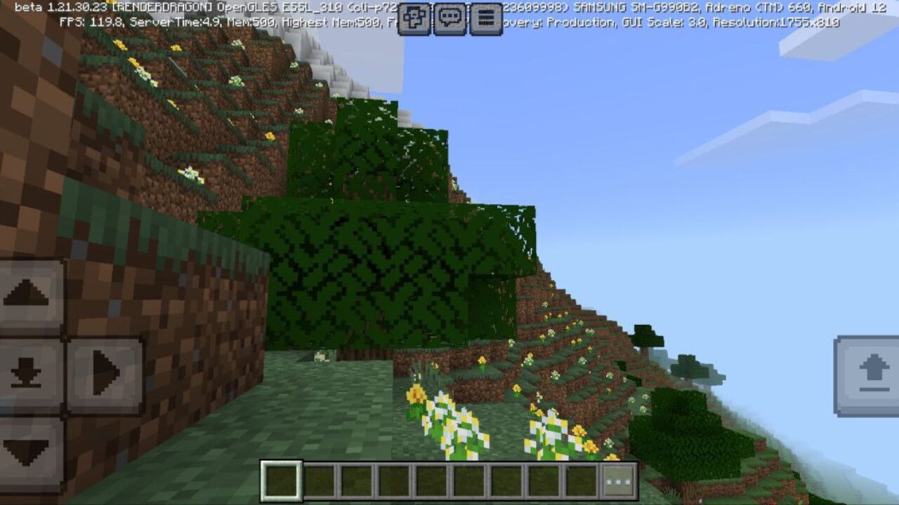 Vanilla from Bare Bones Texture Pack for Minecraft PE