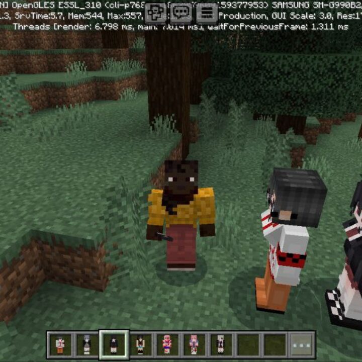 Waifus Mod for Minecraft PE