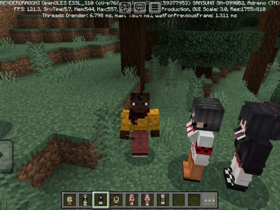 Waifus Mod for Minecraft PE