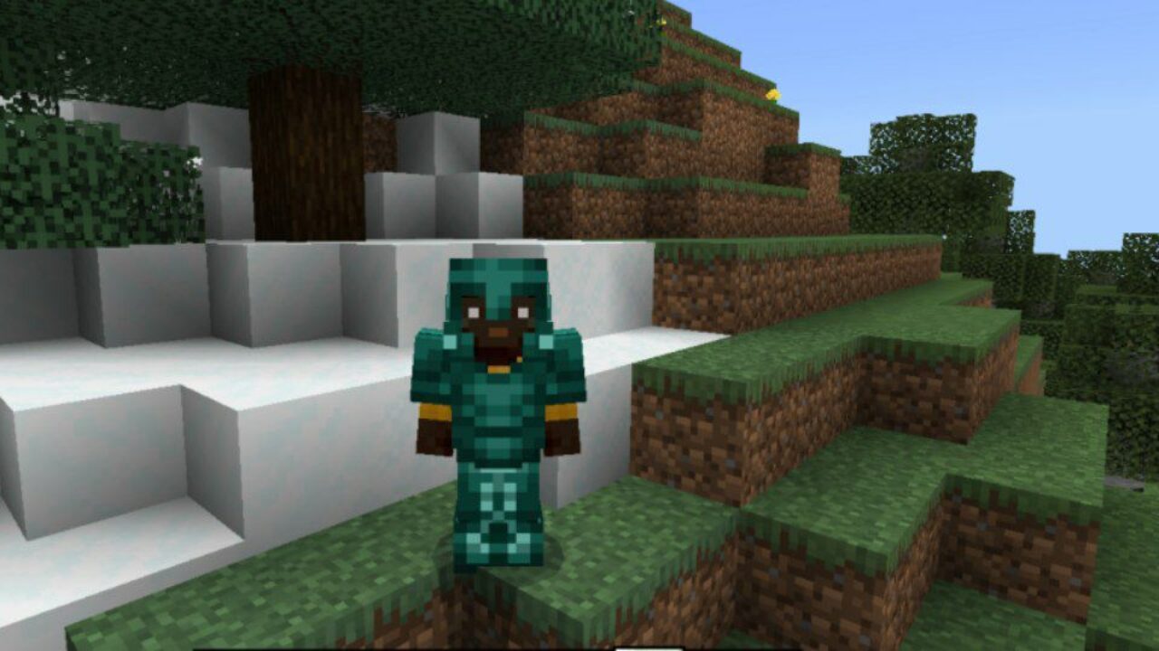 Armor from True Enderite Mod for Minecraft PE