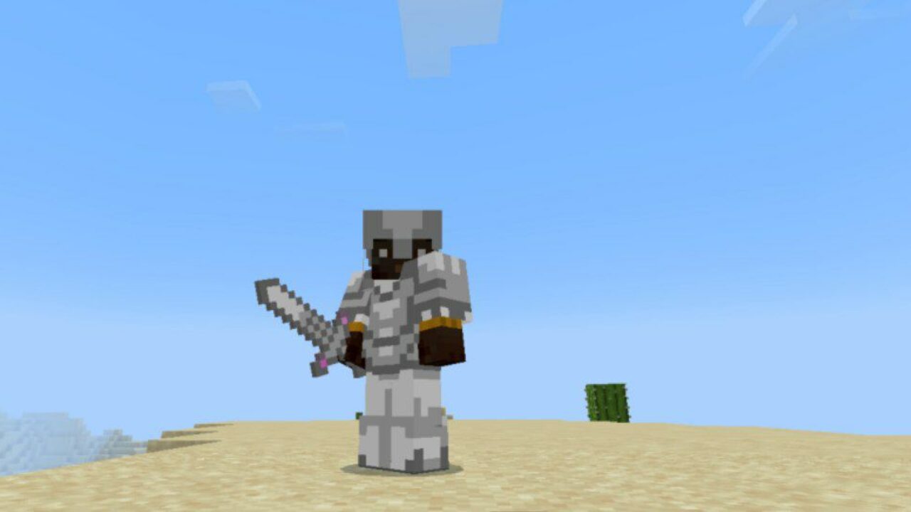 Armor from White Texture Pack for Minecraft PE