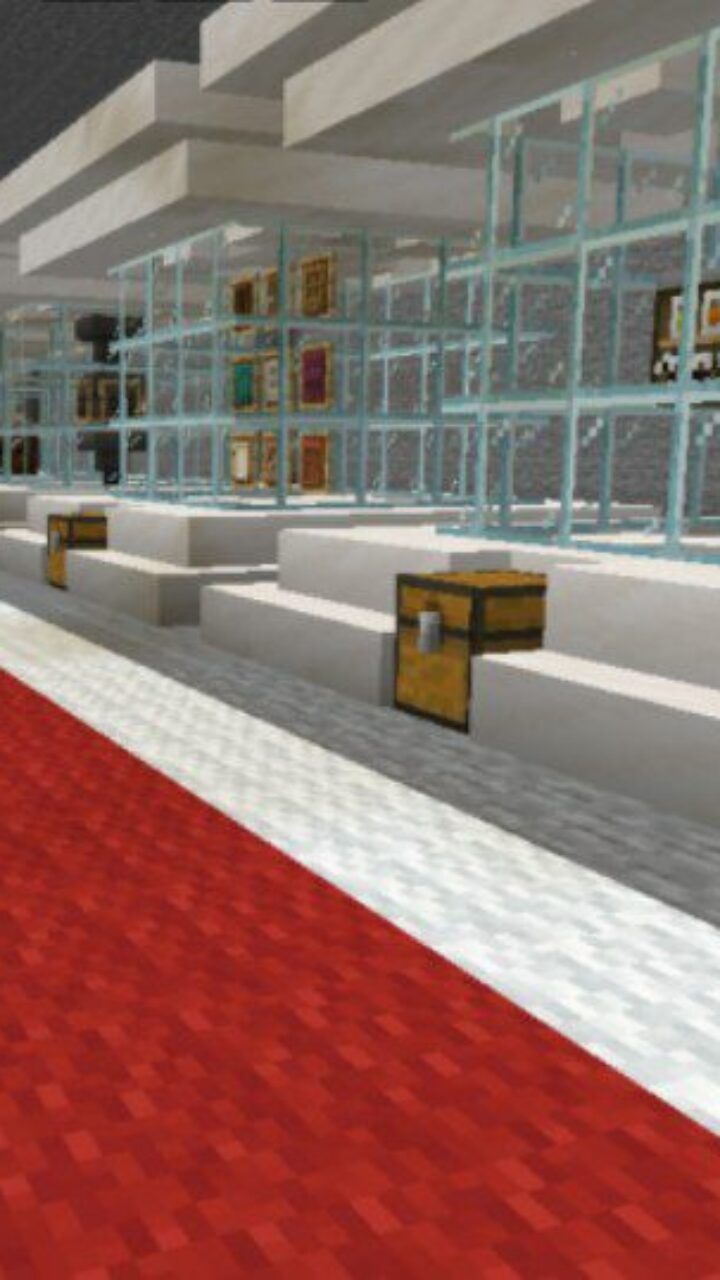 Around from The Block Museum Map for Minecraft PE