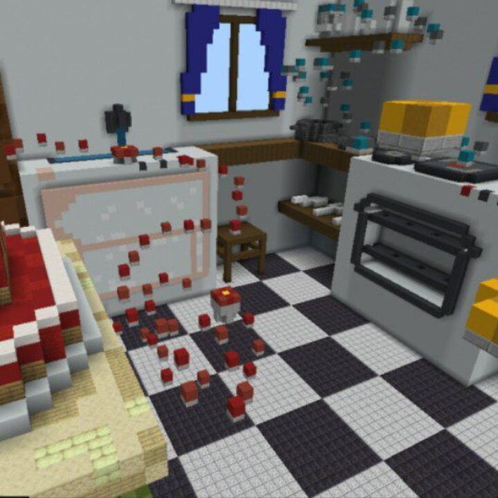 Birthday Party Map for Minecraft PE