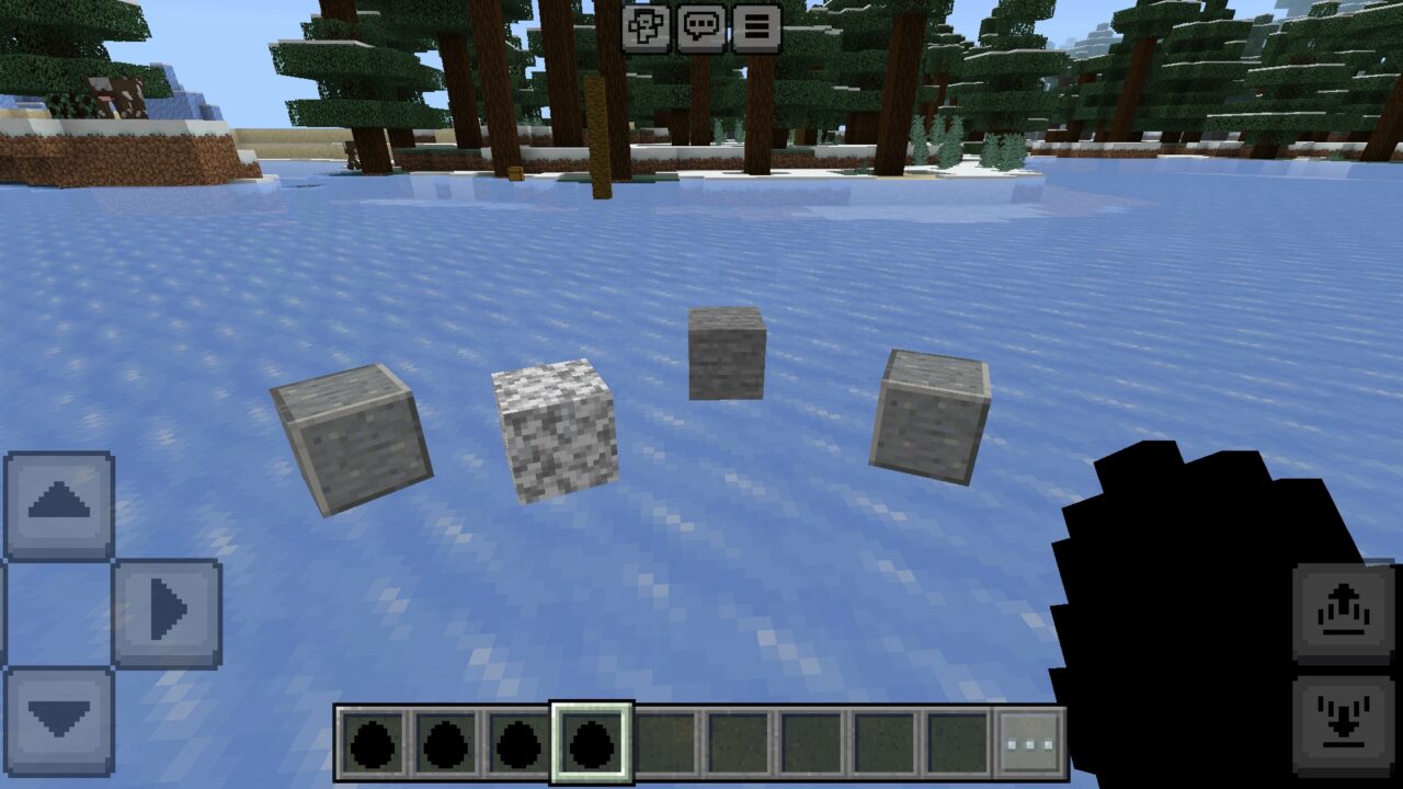 Blocks from Cursed Minecraft Mod for Minecraft PE