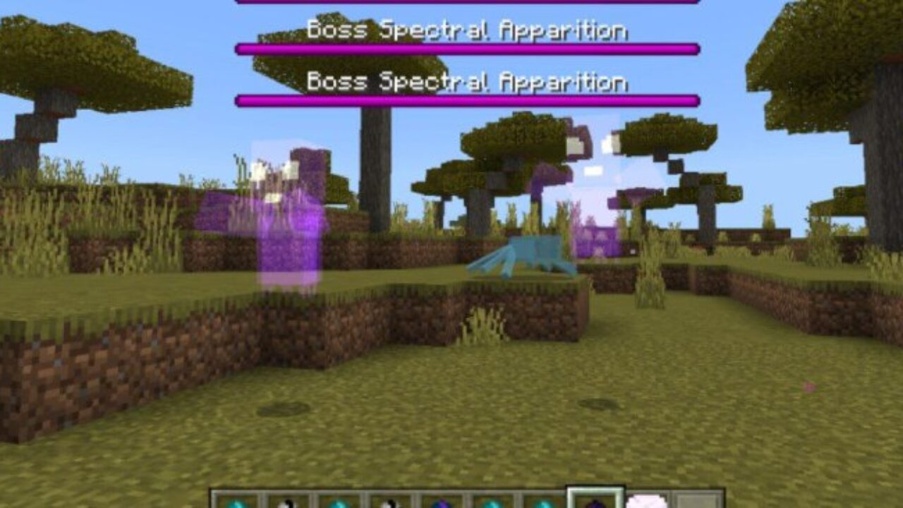 Boss Spectral from Air Magic Mod for Minecraft PE