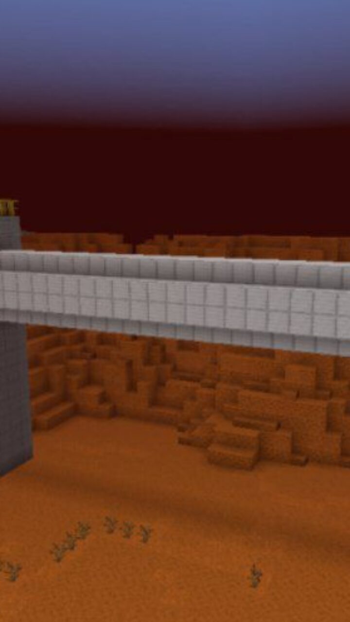 Bridge from Lethal Company Map for Minecraft PE