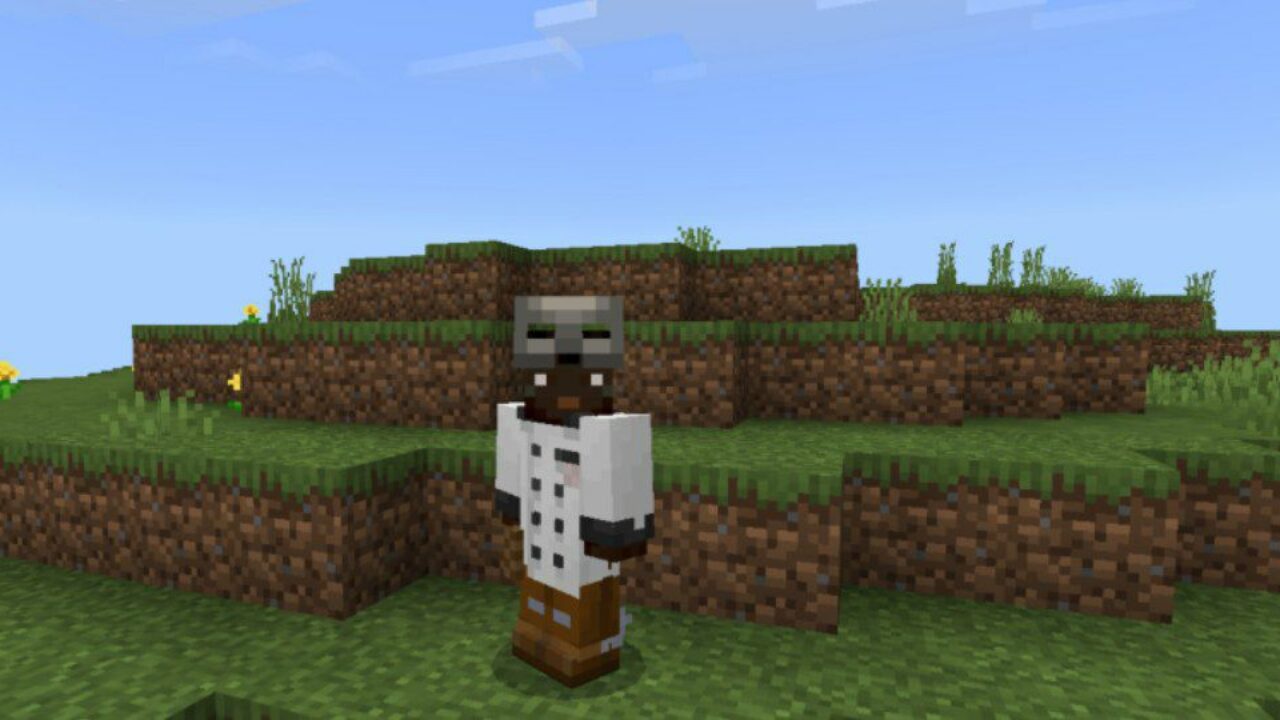 Chef Costume from Craigs Cosmetics Mod for Minecraft PE