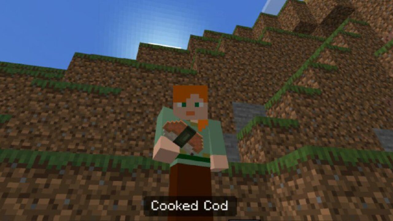Cod from Food Texture Pack for Minecraf PE