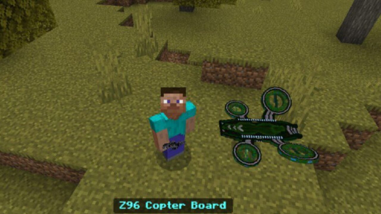 Copter Board from Future Boards Mod for Minecraft PE