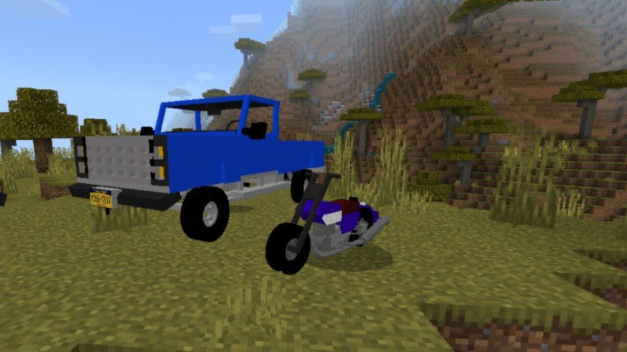 Essential Vehicles Mod for Minecraft PE