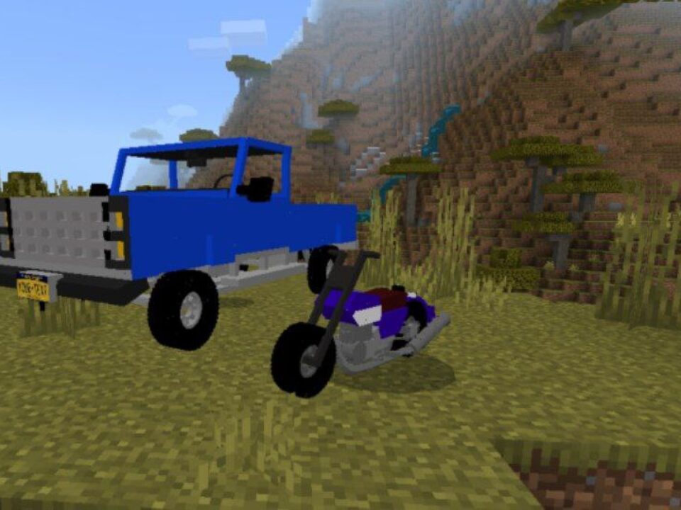 Essential Vehicles Mod for Minecraft PE