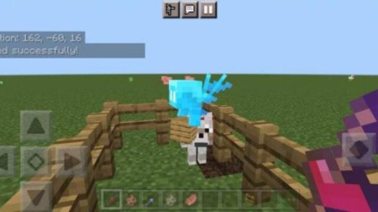 Fighting from Mob Battles Mod for Minecraft PE