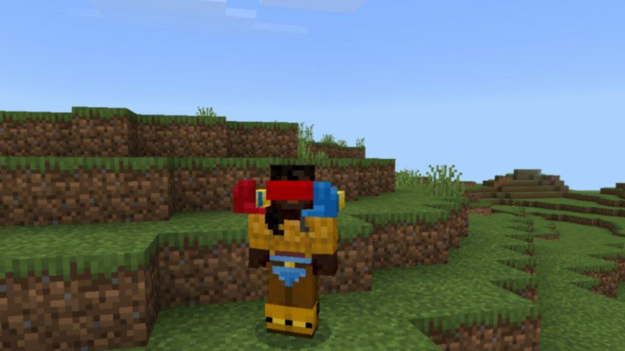 Grab Pack from Craigs Cosmetics Mod for Minecraft PE