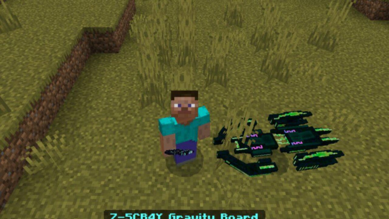 Gravity Board from Future Boards Mod for Minecraft PE