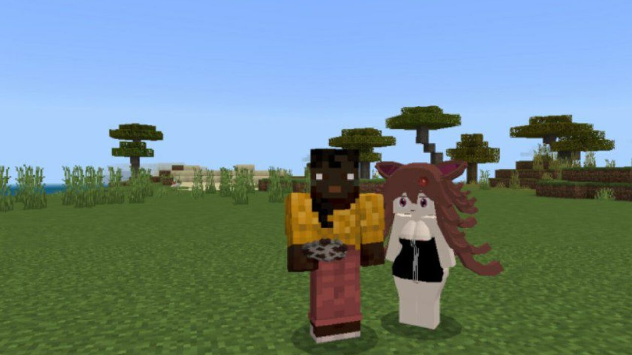 Great Friend from Girl Luna Mod for Minecraft PE