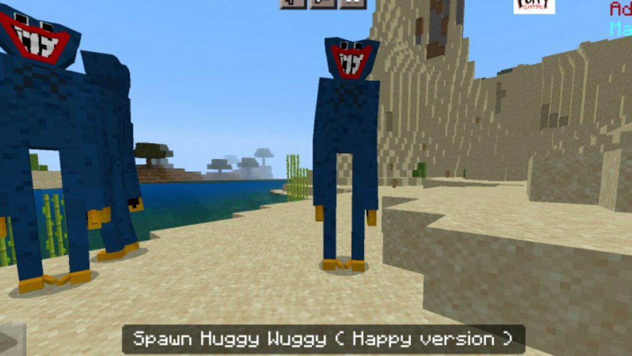 Happy Version from Poppy Playtime 2 Mod for Minecraft PE