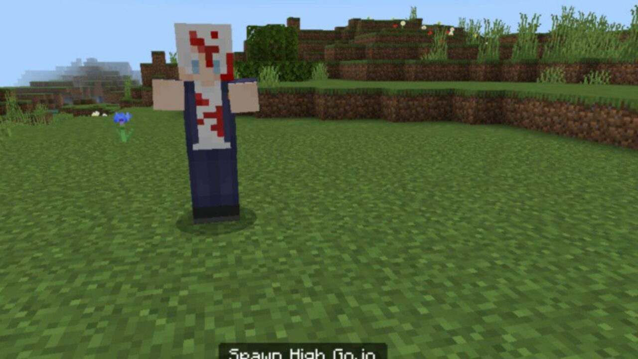 High Gojo from World of Curses Mod for Minecraft PE