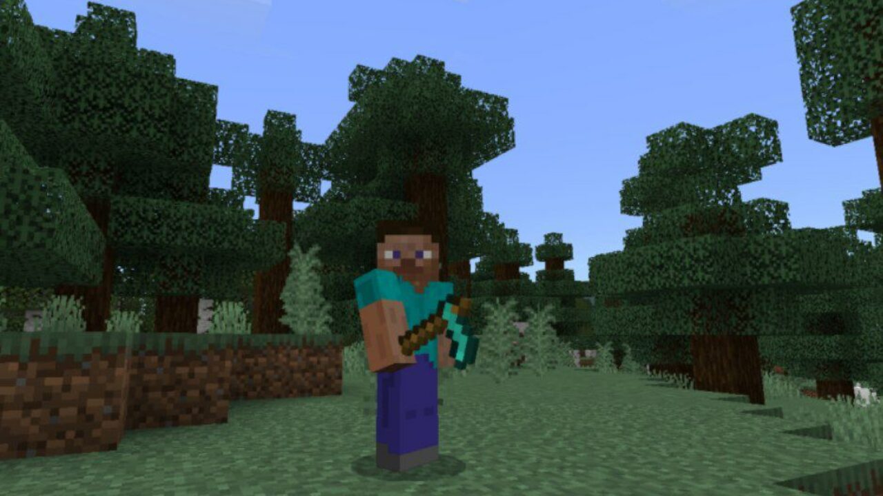 Hoe from Java Combat Mod for Minecraft PE