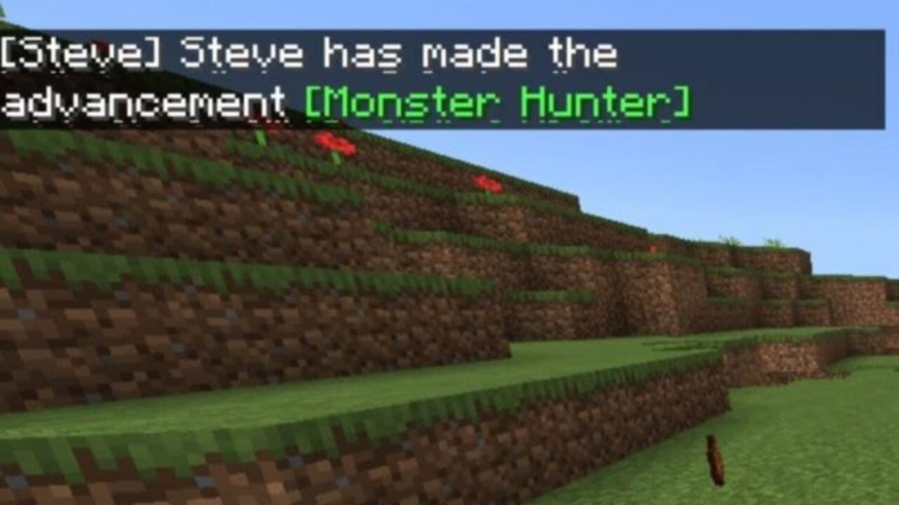 Information from Advancement Pack for Minecraft PE