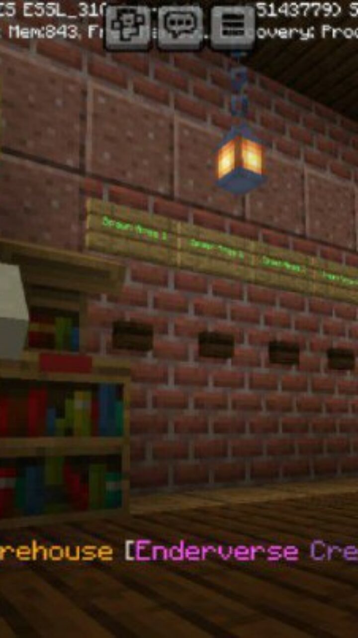 Library from The Warehouse Map for Minecraft PE