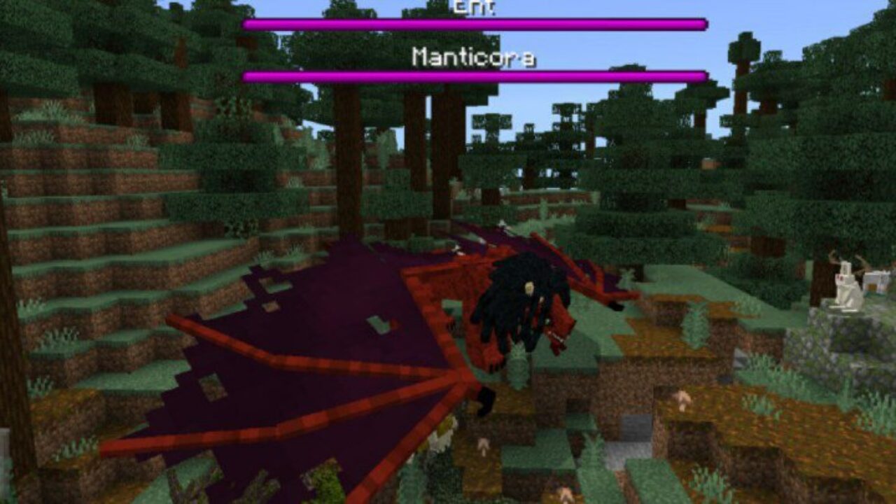 Manticora from Ceberus Mod for Minecraft PE