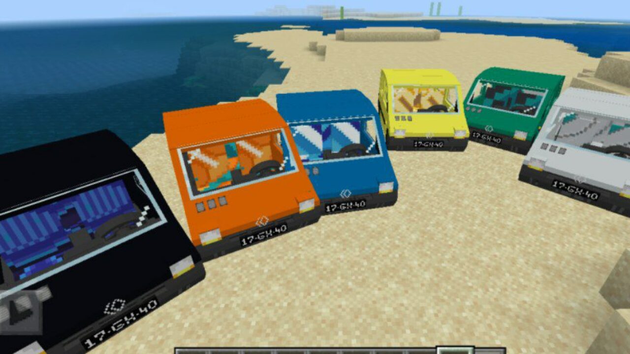 More Cars from Renault Mod for Minecraft PE