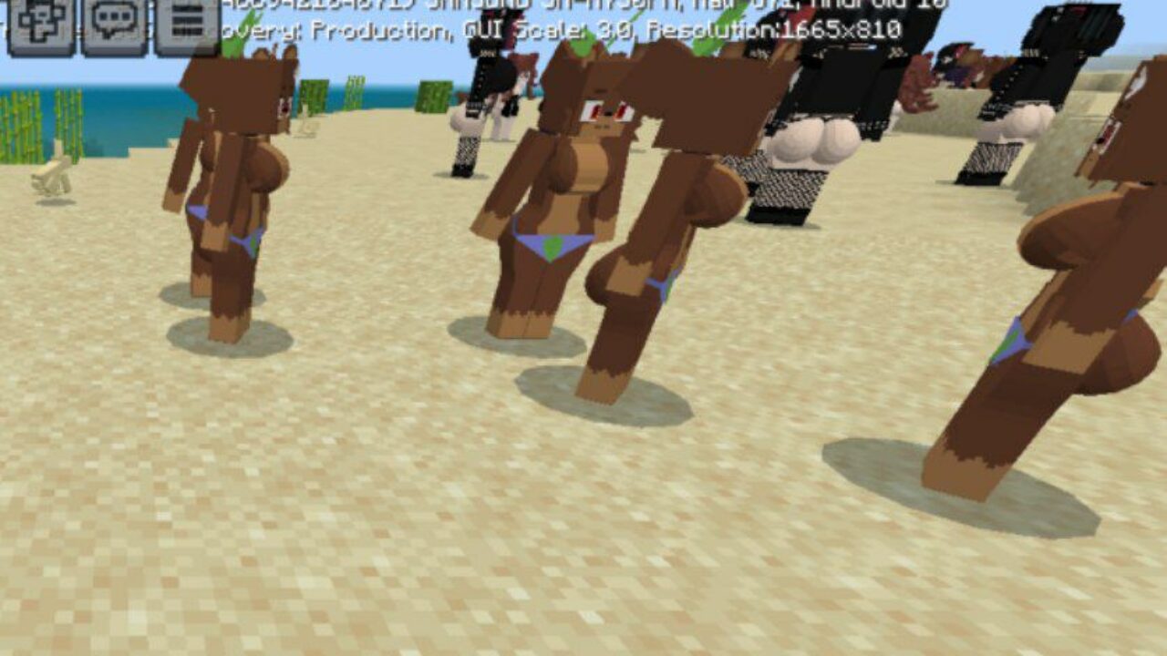 More Characters from Girl Bia Mod for Minecraft PE