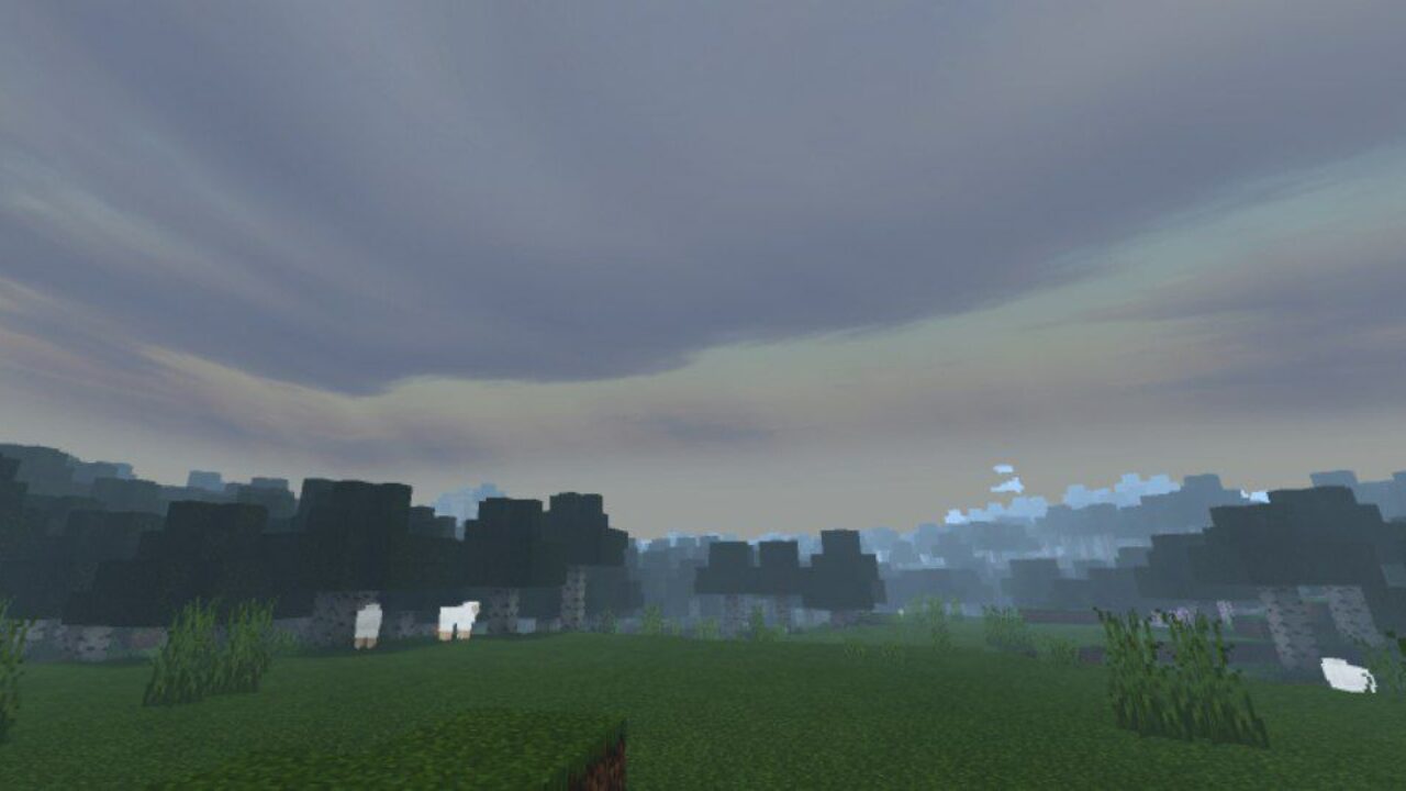 Nature from Black Fog Texture Pack for Minecraft PE