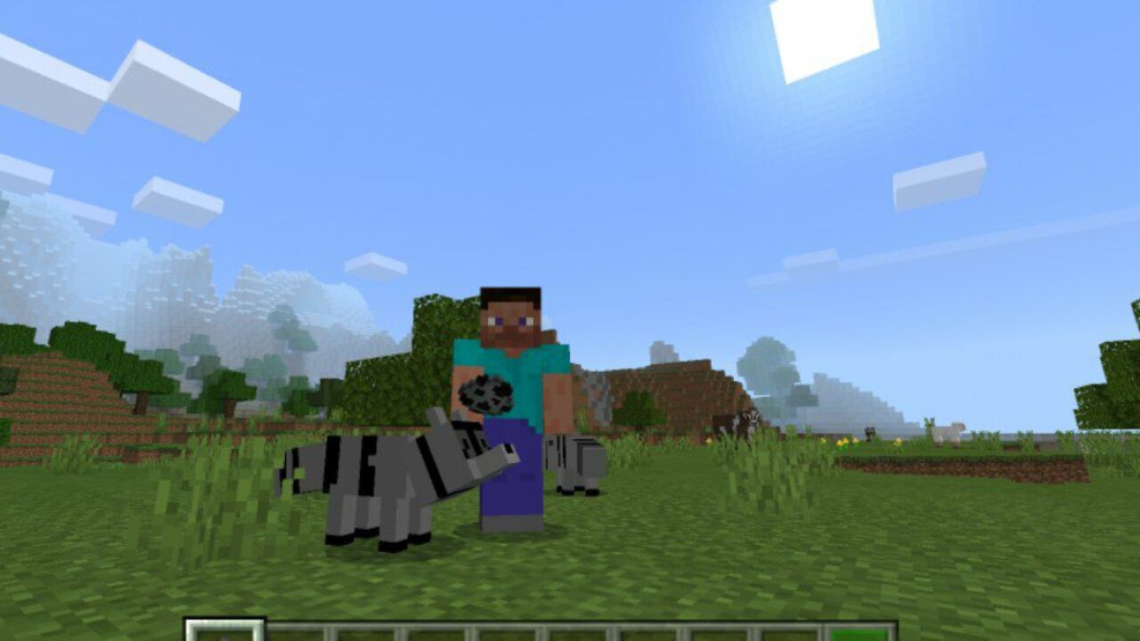 New Friend from Raccoon Mod for Minecraft PE