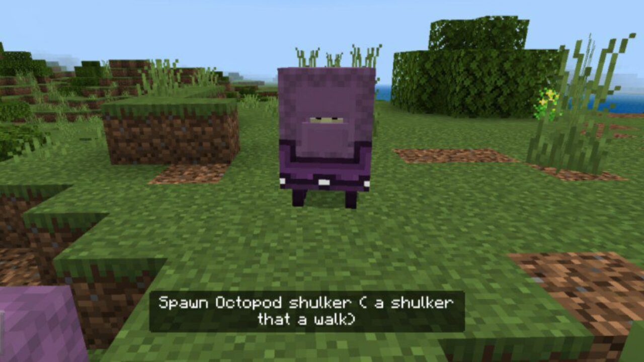 Octopod from Survival Reworked Mod for Minecraft PE