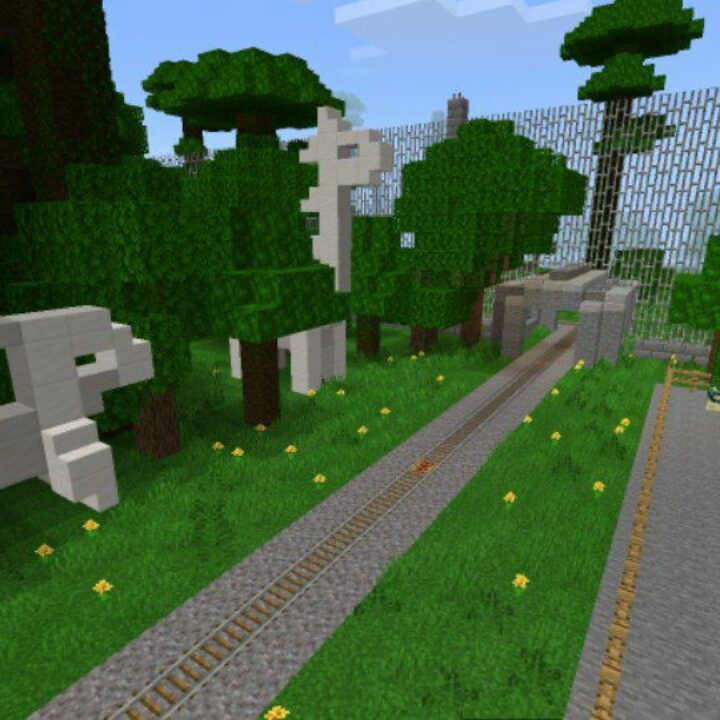 Prehistoric Park Map for Minecraft PE