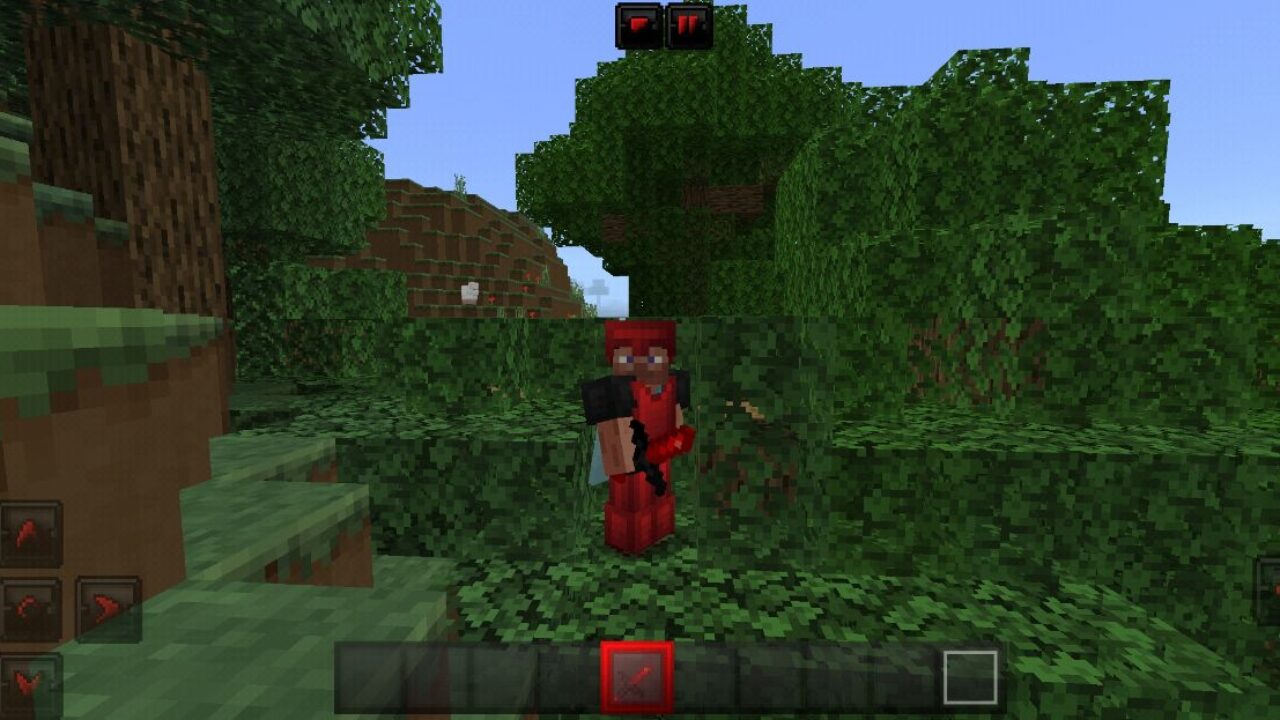 Red Texture Pack for Minecraft PE