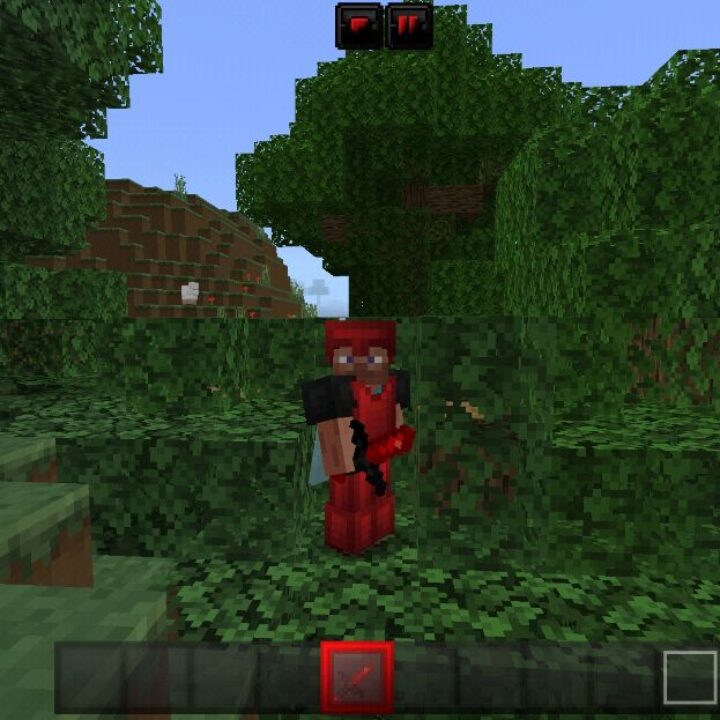 Red Texture Pack for Minecraft PE