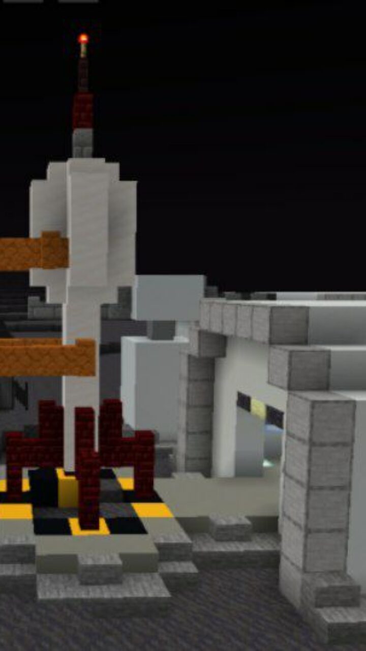 Rocket from Pluto Map for Minecraft PE